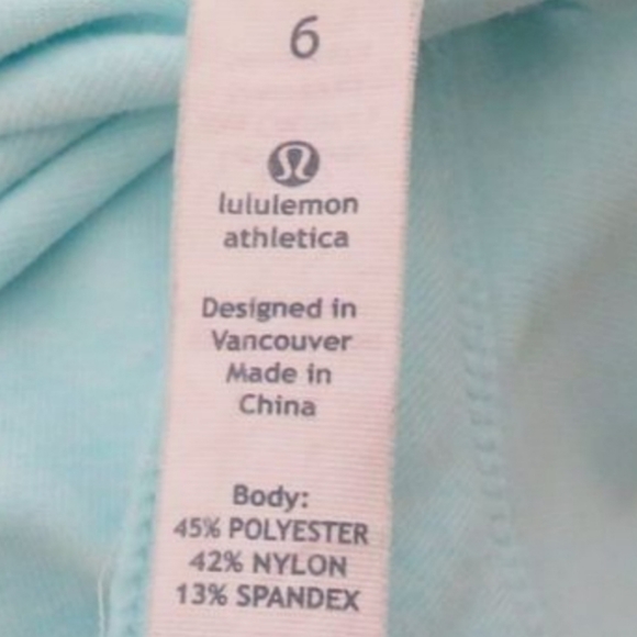 Lululemon In Stride Jacket Women's Color Aquamarine Size 6 - Picture 8 of 8